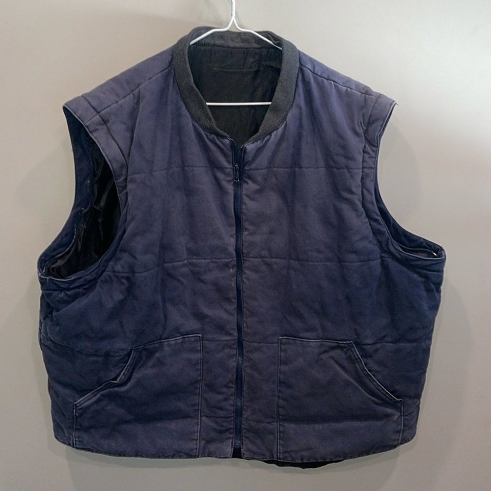 Vintage XL work vest faded